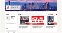 Desktop Screenshot of ozturkemlakankara.com