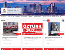Tablet Screenshot of ozturkemlakankara.com